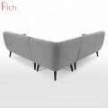 Modern Living Room Corner Sofa 7 Seater Fabric Sectional Sofa